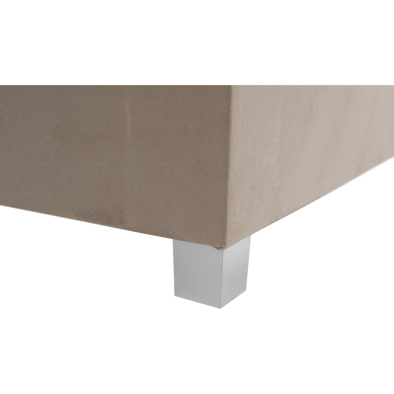 Casa si Gradina - Mobilier - Mobilier copii - Patuturi copii - Canapea extensibila cu spatiu de depozitare, bej-gri, AURIA UNI - Infinity.ro