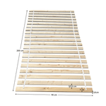 Casa si Gradina - Mobilier - Saltele si somiere - Somiere - Somiera roluit, 90x200 cm, PLUMA - Infinity.ro