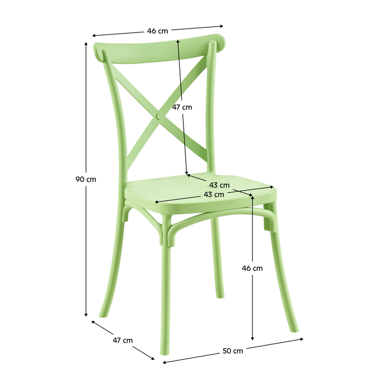 Casa si Gradina - Gradina si terasa - Mobilier exterior - Scaune si sezlonguri gradina - Scaun, pliabil, verde, SAVITA - Infinity.ro