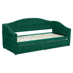 Casa si Gradina - Mobilier - Paturi si accesorii - Paturi - Pat cu spatiu de depozitare, 90x200, tesatura Velvet catifea, ZASKA - Infinity.ro