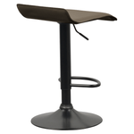 Casa si Gradina - Mobilier - Scaune si fotolii - Scaune - Scaun de bar, piele ecologica Taupe gri-maro, BAILI - Infinity.ro