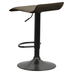 Casa si Gradina - Mobilier - Scaune si fotolii - Scaune - Scaun de bar, piele ecologica Taupe gri-maro, BAILI - Infinity.ro