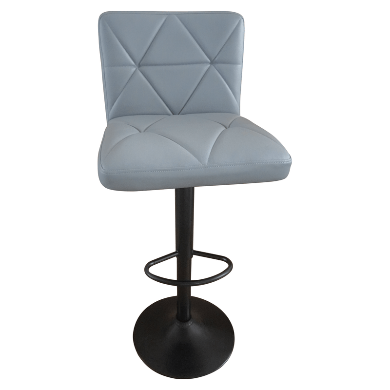 Casa si Gradina - Mobilier - Scaune si fotolii - Scaune - Scaun de bar, piele ecologica gri/negru, SELEST - Infinity.ro