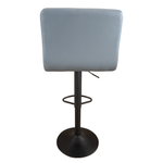 Casa si Gradina - Mobilier - Scaune si fotolii - Scaune - Scaun de bar, piele ecologica gri/negru, SELEST - Infinity.ro