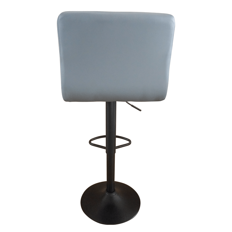 Casa si Gradina - Mobilier - Scaune si fotolii - Scaune - Scaun de bar, piele ecologica gri/negru, SELEST - Infinity.ro