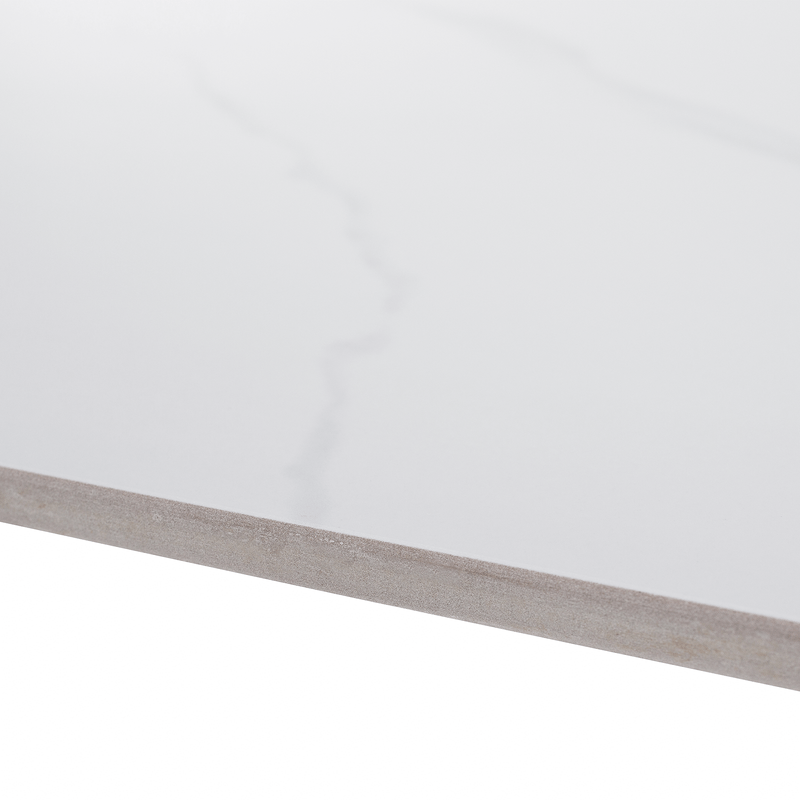 Casa si Gradina - Mobilier - Mese si birouri - Mese bucatarie si dining - Masa de sufragerie, marmura alba/neagra, 121x71 cm, FLORENC TIP 1 - Infinity.ro