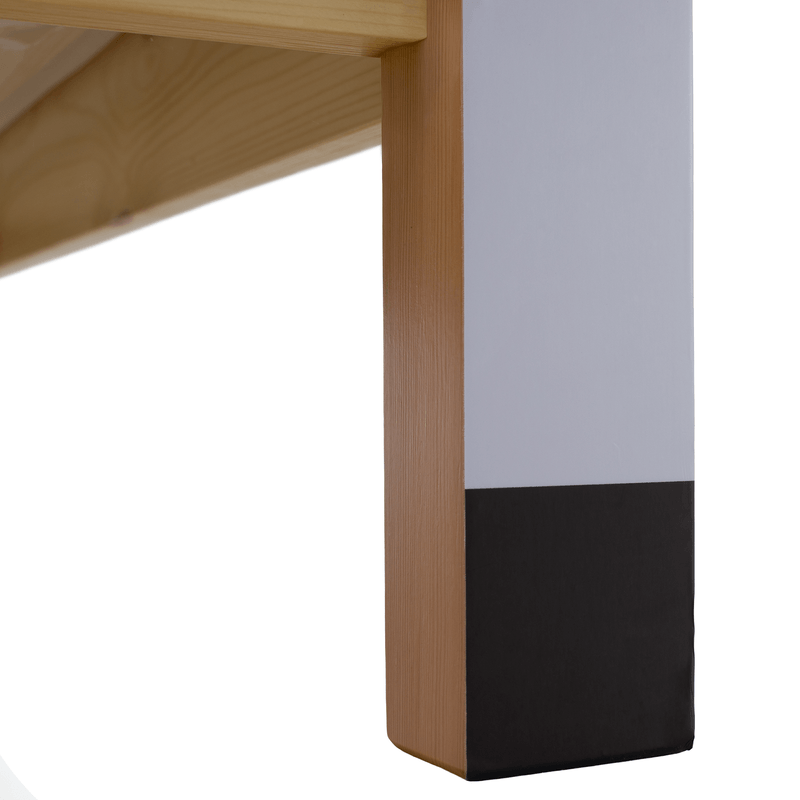Casa si Gradina - Mobilier - Mobilier copii - Patuturi copii - Pat Montessori, natural/alb/negru, 90x200, FUTAL - Infinity.ro