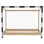 Casa si Gradina - Mobilier - Mobilier copii - Patuturi copii - Pat Montessori, natural/alb/negru, 90x200, FUTAL - Infinity.ro