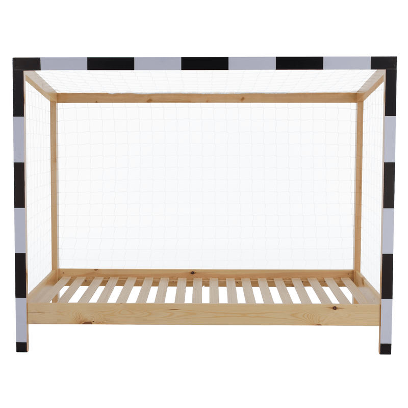 Casa si Gradina - Mobilier - Mobilier copii - Patuturi copii - Pat Montessori, natural/alb/negru, 90x200, FUTAL - Infinity.ro