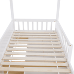 Casa si Gradina - Mobilier - Mobilier copii - Patuturi copii - Pat Montessori, 90x200, alb, masiv, BIANKA - Infinity.ro