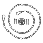 Casa si Gradina - Gradina si terasa - Balansoare si hamace - Balansoare - Scaun suspendat, transparent/argint/ gri, BUBBLE NEW TIP 1 - Infinity.ro