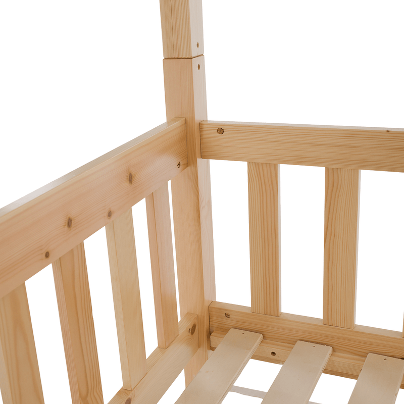Casa si Gradina - Mobilier - Mobilier copii - Patuturi copii - Pat supraetajat Montessori, natural, VENITA TYP 2 - Infinity.ro