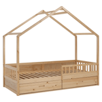 Casa si Gradina - Mobilier - Mobilier copii - Patuturi copii - Pat Montessori, 90x200, natural, masiv, BIANKA - Infinity.ro