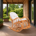 Casa si Gradina - Mobilier - Scaune si fotolii - Fotolii - Scaun balansoar, de miere/bej, AGATON - Infinity.ro