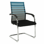 Casa si Gradina - Mobilier - Scaune si fotolii - Scaune - Scaun, albastru/negru, material textil, ESIN - Infinity.ro