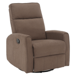 Casa si Gradina - Mobilier - Scaune si fotolii - Fotolii - Fotoliu rotativ de relaxare, gri-maroniu taupe, MEKENZI - Infinity.ro