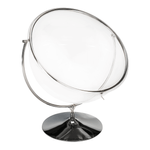 Casa si Gradina - Gradina si terasa - Balansoare si hamace - Balansoare - Scaun suspendat cu suport, transparent/ argintiu/ gri, BUBBLE NEW TIP 2 - Infinity.ro