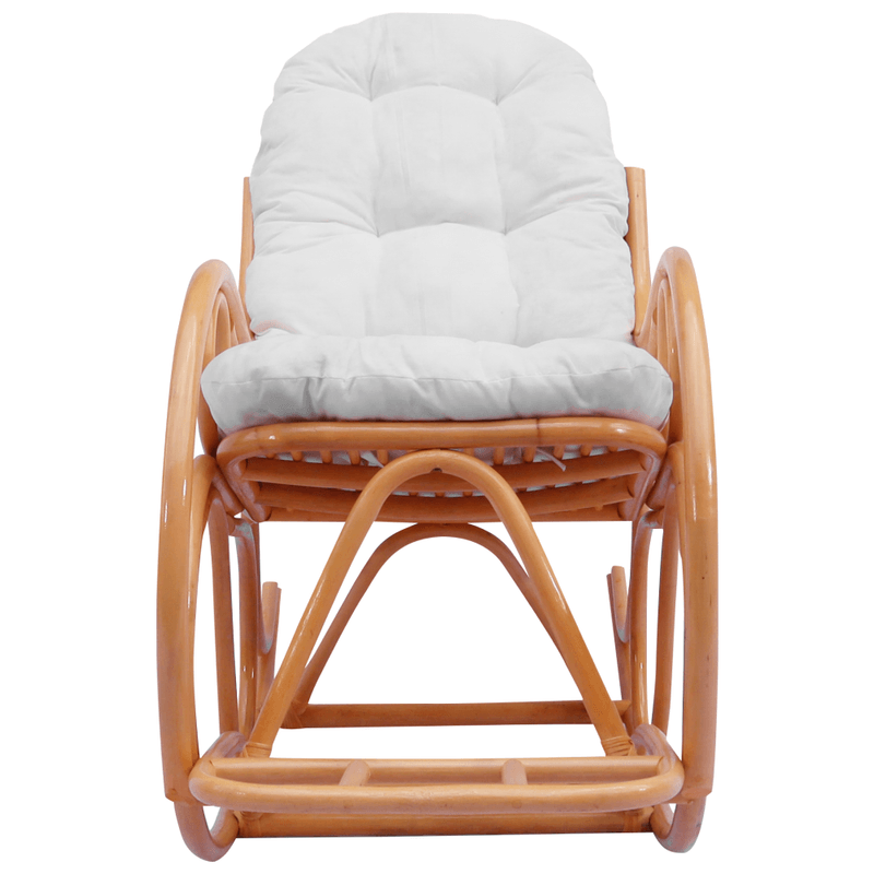 Casa si Gradina - Mobilier - Scaune si fotolii - Fotolii - Scaun balansoar, de miere/bej, AGATON - Infinity.ro
