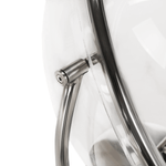 Casa si Gradina - Gradina si terasa - Balansoare si hamace - Balansoare - Scaun suspendat cu suport, transparent/ argintiu/ gri, BUBBLE NEW TIP 2 - Infinity.ro