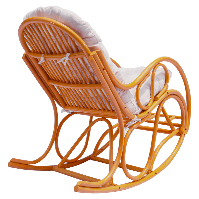 Casa si Gradina - Mobilier - Scaune si fotolii - Fotolii - Scaun balansoar, de miere/bej, AGATON - Infinity.ro