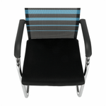 Casa si Gradina - Mobilier - Scaune si fotolii - Scaune - Scaun, albastru/negru, material textil, ESIN - Infinity.ro