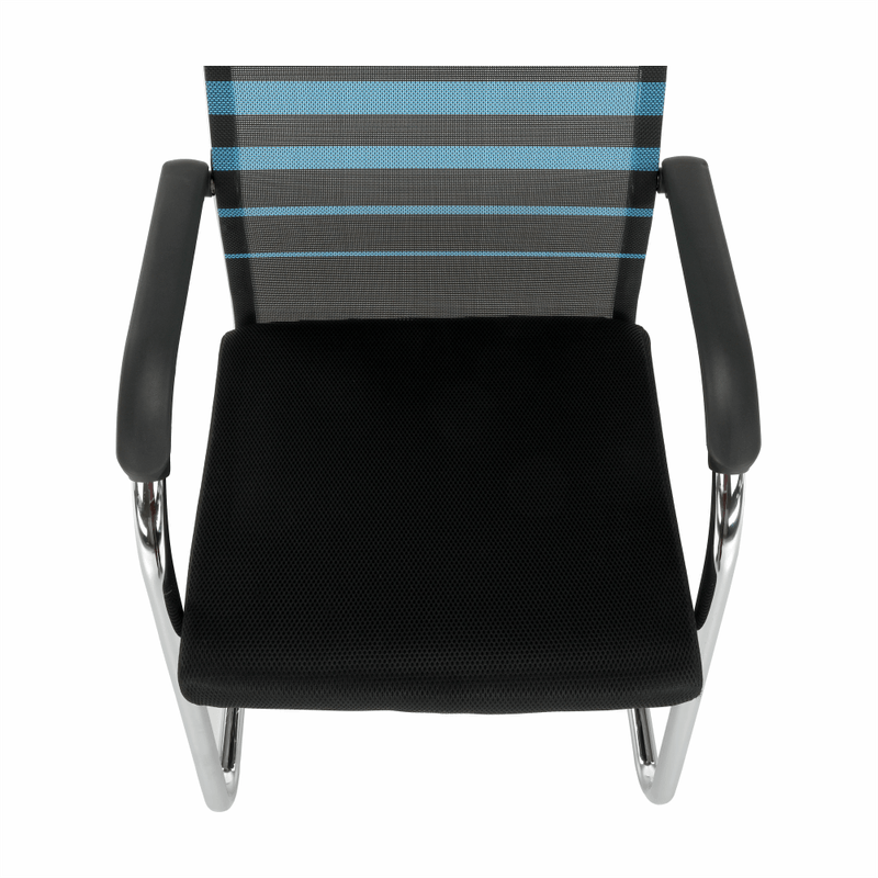Casa si Gradina - Mobilier - Scaune si fotolii - Scaune - Scaun, albastru/negru, material textil, ESIN - Infinity.ro