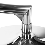 Casa si Gradina - Gradina si terasa - Balansoare si hamace - Balansoare - Scaun suspendat cu suport, transparent/ argintiu/ gri, BUBBLE NEW TIP 3 - Infinity.ro
