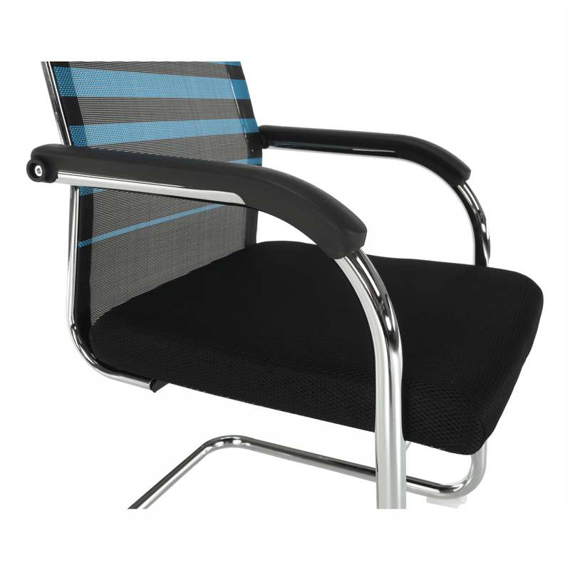Casa si Gradina - Mobilier - Scaune si fotolii - Scaune - Scaun, albastru/negru, material textil, ESIN - Infinity.ro