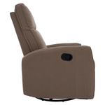 Casa si Gradina - Mobilier - Scaune si fotolii - Fotolii - Fotoliu rotativ de relaxare, gri-maroniu taupe, MEKENZI - Infinity.ro