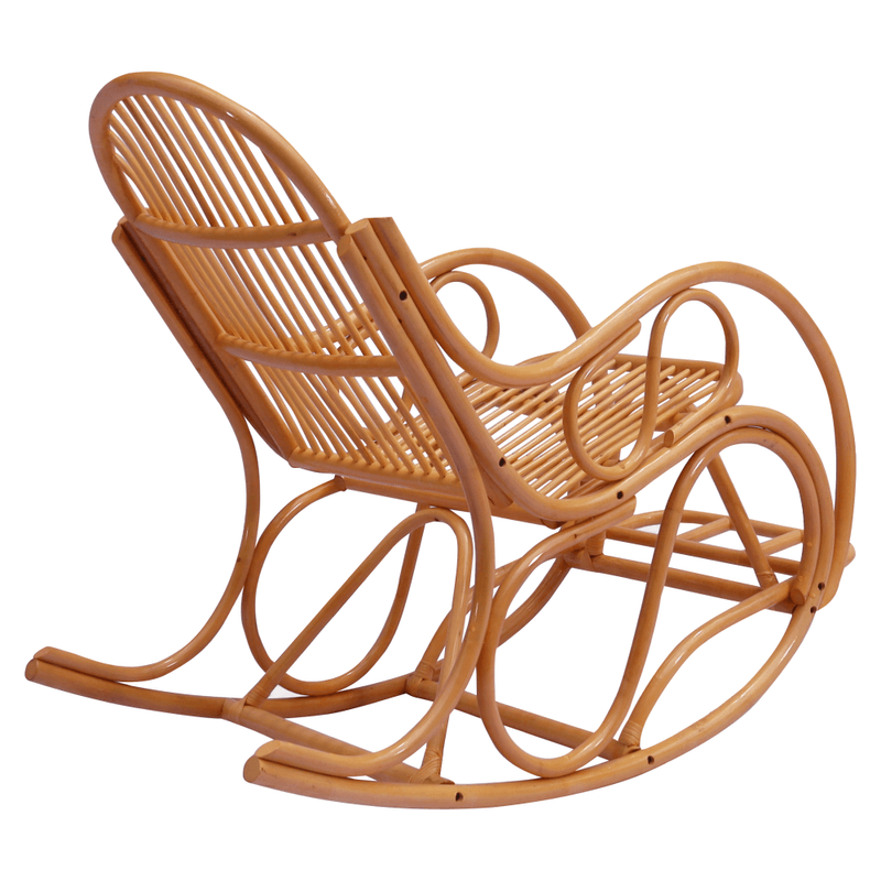 Casa si Gradina - Mobilier - Scaune si fotolii - Fotolii - Scaun balansoar, de miere/bej, AGATON - Infinity.ro