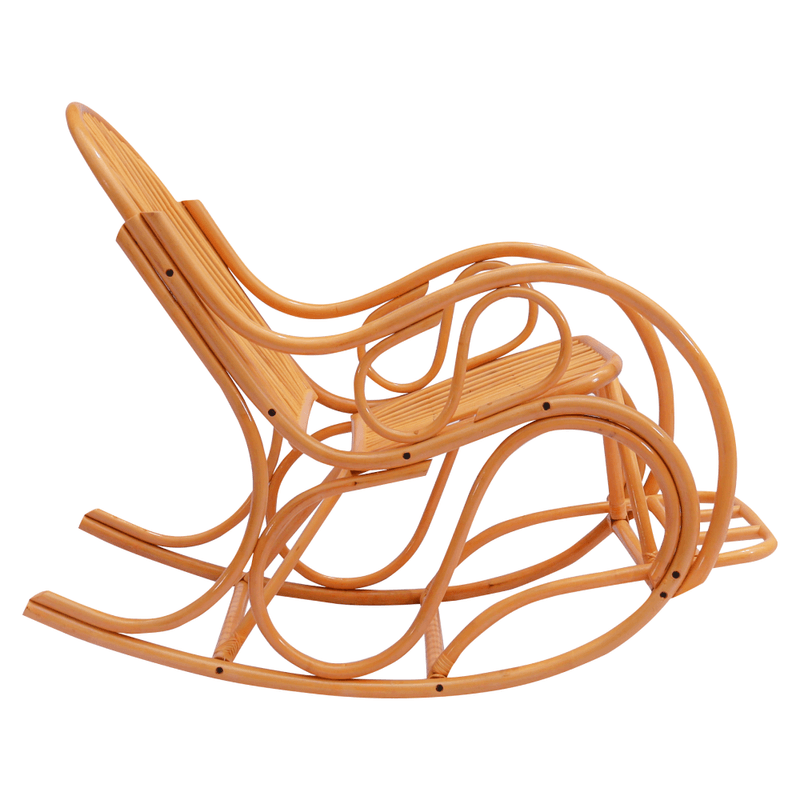 Casa si Gradina - Mobilier - Scaune si fotolii - Fotolii - Scaun balansoar, de miere/bej, AGATON - Infinity.ro