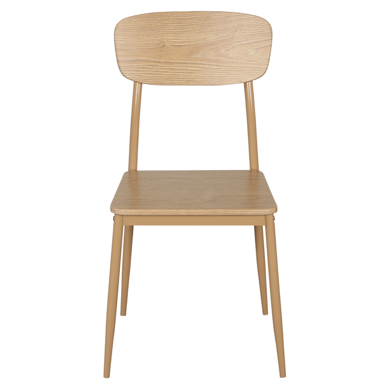 Casa si Gradina - Mobilier - Seturi de mobilier - Seturi mese si scaune - Set de sufragerie 1+4, stejar natural, LAMIR - Infinity.ro