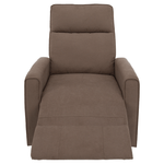 Casa si Gradina - Mobilier - Scaune si fotolii - Fotolii - Fotoliu rotativ de relaxare, gri-maroniu taupe, MEKENZI - Infinity.ro