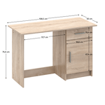 Casa si Gradina - Mobilier - Mese si birouri - Birouri - Masa universala pentru PC, stejar sonoma, SIRISS NEW - Infinity.ro