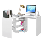Casa si Gradina - Mobilier - Mese si birouri - Birouri - Masa PC de colt, alba, TAMARI - Infinity.ro