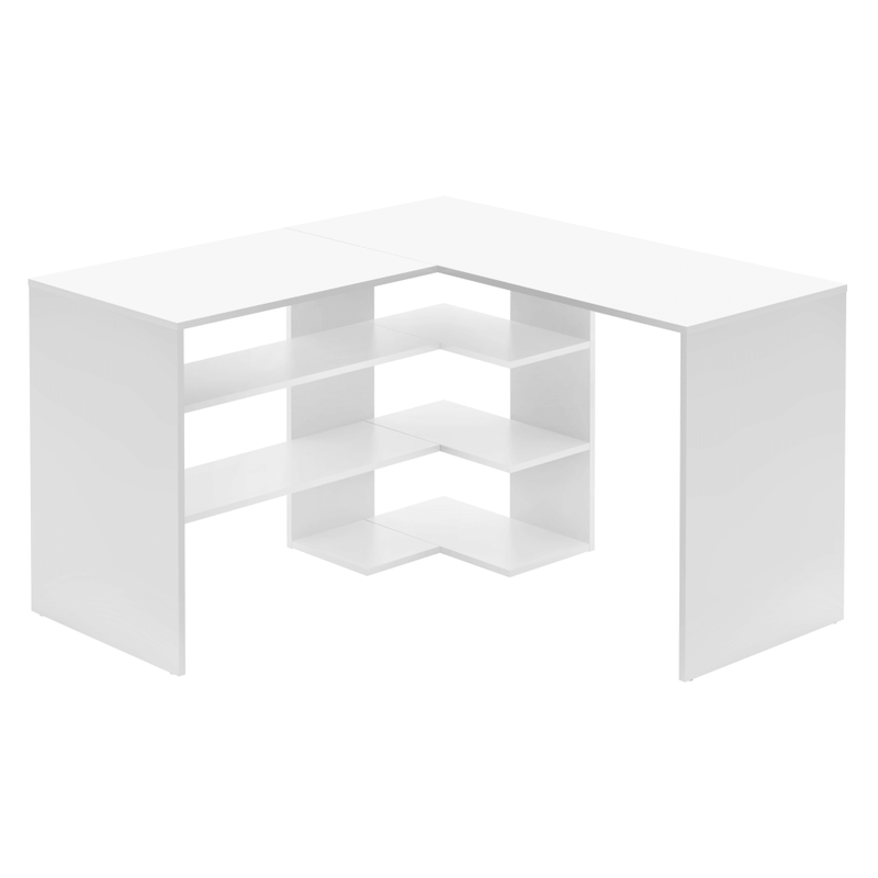 Casa si Gradina - Mobilier - Mese si birouri - Birouri - Masa PC de colt, alba, TAMARI - Infinity.ro