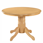 Casa si Gradina - Mobilier - Mese si birouri - Mese bucatarie si dining - Masa de sufragerie, rotunda, stejar deschis, diametru 106 cm, TABLOS - Infinity.ro