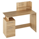 Casa si Gradina - Mobilier - Mese si birouri - Birouri - Masa PC, stejar sonoma, PLATON NEW - Infinity.ro