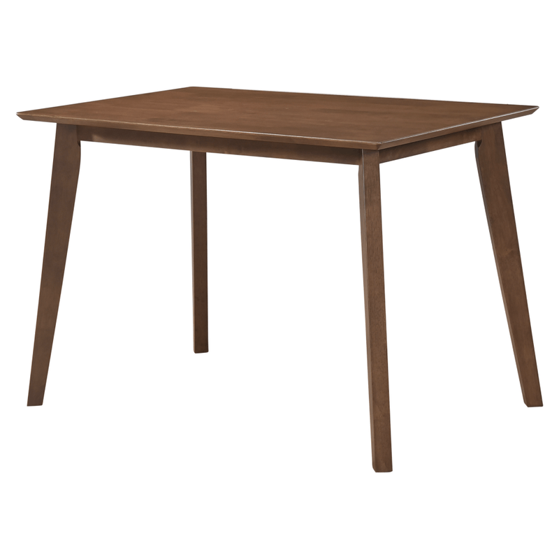 Casa si Gradina - Mobilier - Seturi de mobilier - Seturi mese si scaune - Set sufragerie 1+4, nuc/bej, ROIS SET - Infinity.ro
