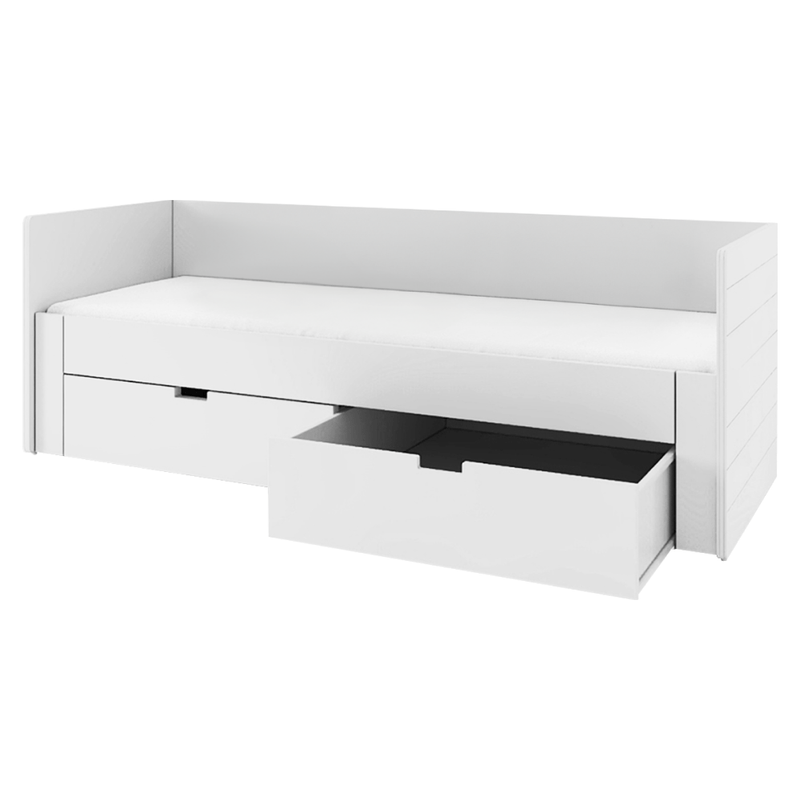 Casa si Gradina - Mobilier - Mobilier copii - Patuturi copii - Patul extensibil, alb, 90/180x200, ANTONY - Infinity.ro