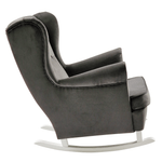 Casa si Gradina - Mobilier - Scaune si fotolii - Fotolii - Scaun balansoar inalt, gri inchis/alb, TEJA - Infinity.ro