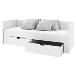 Casa si Gradina - Mobilier - Mobilier copii - Patuturi copii - Patul extensibil, alb, 90/180x200, ANTONY - Infinity.ro