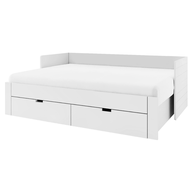 Casa si Gradina - Mobilier - Mobilier copii - Patuturi copii - Patul extensibil, alb, 90/180x200, ANTONY - Infinity.ro