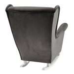 Casa si Gradina - Mobilier - Scaune si fotolii - Fotolii - Scaun balansoar inalt, gri inchis/alb, TEJA - Infinity.ro