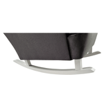 Casa si Gradina - Mobilier - Scaune si fotolii - Fotolii - Scaun balansoar inalt, gri inchis/alb, TEJA - Infinity.ro