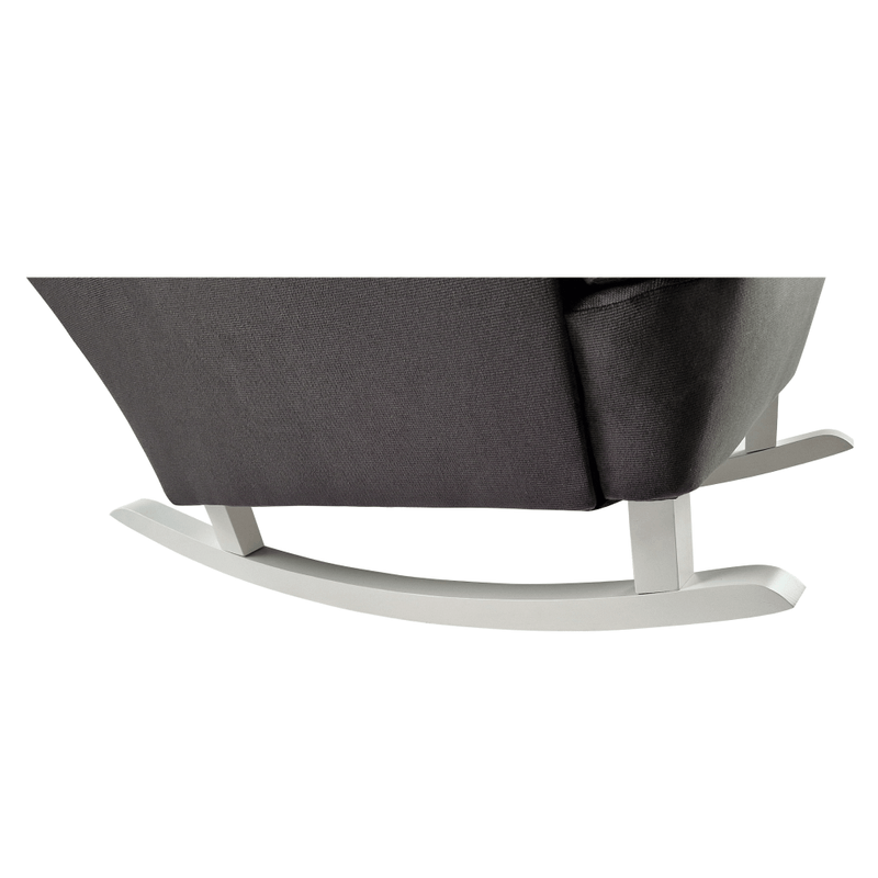 Casa si Gradina - Mobilier - Scaune si fotolii - Fotolii - Scaun balansoar inalt, gri inchis/alb, TEJA - Infinity.ro