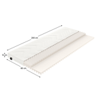 Casa si Gradina - Mobilier - Saltele si somiere - Saltele - Saltea, din spuma, 80x200, VALERI - Infinity.ro