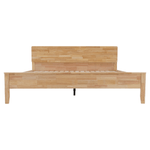 Casa si Gradina - Mobilier - Paturi si accesorii - Paturi - Pat matrimonial, 180x200, lemn masiv, natural, NOEMI - Infinity.ro