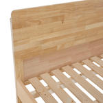 Casa si Gradina - Mobilier - Paturi si accesorii - Paturi - Pat matrimonial, 180x200, lemn masiv, natural, NOEMI - Infinity.ro