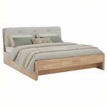 Casa si Gradina - Mobilier - Paturi si accesorii - Paturi - Pat matrimonial, 180x200, lemn masiv, natural, FLORENCIA - Infinity.ro